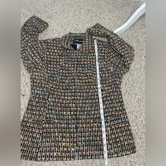 Sag Harbor multicolor Shirt Jacket size 6P - Picture 6 of 7